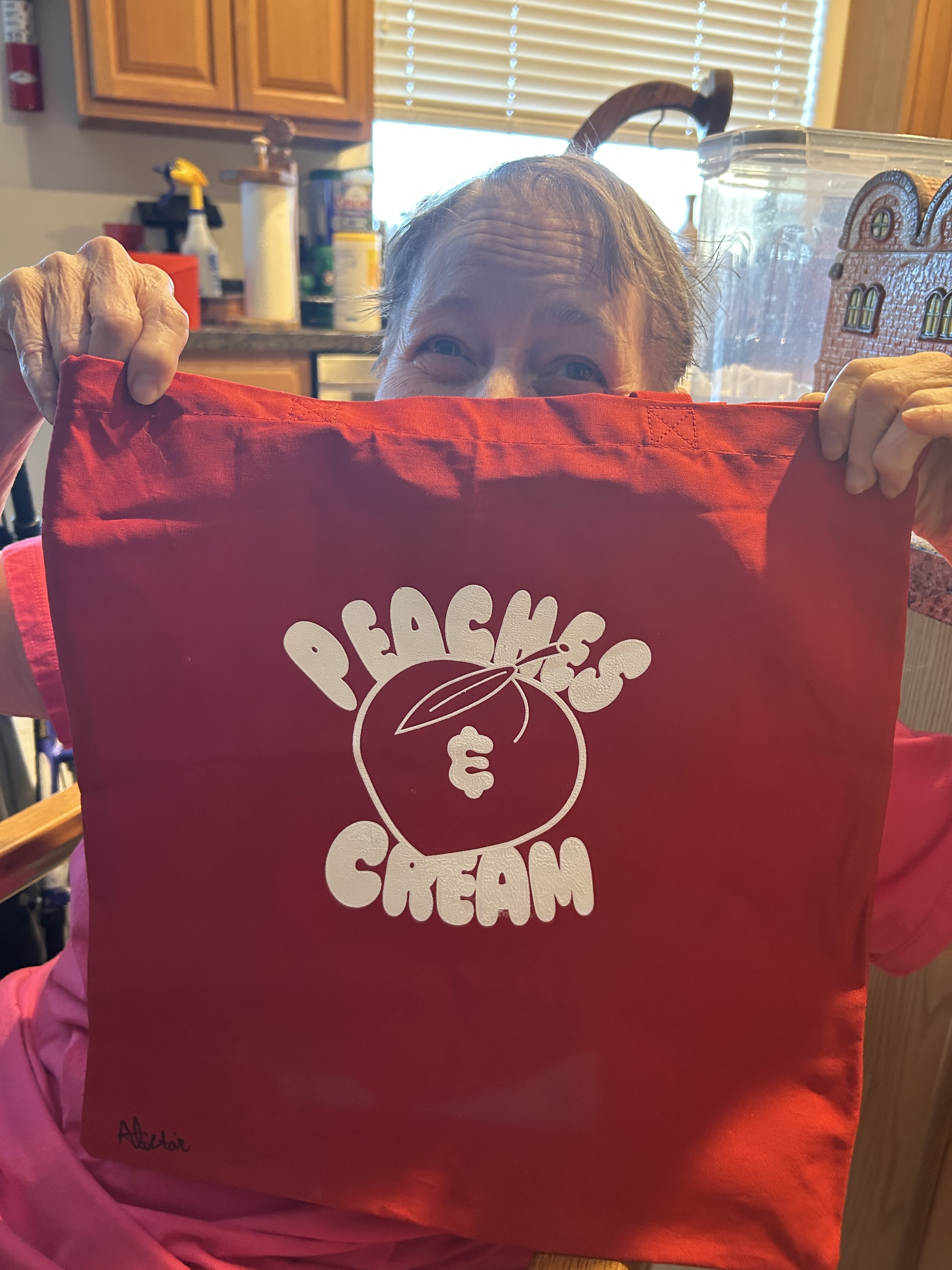 Picture of Typography Tote Bag